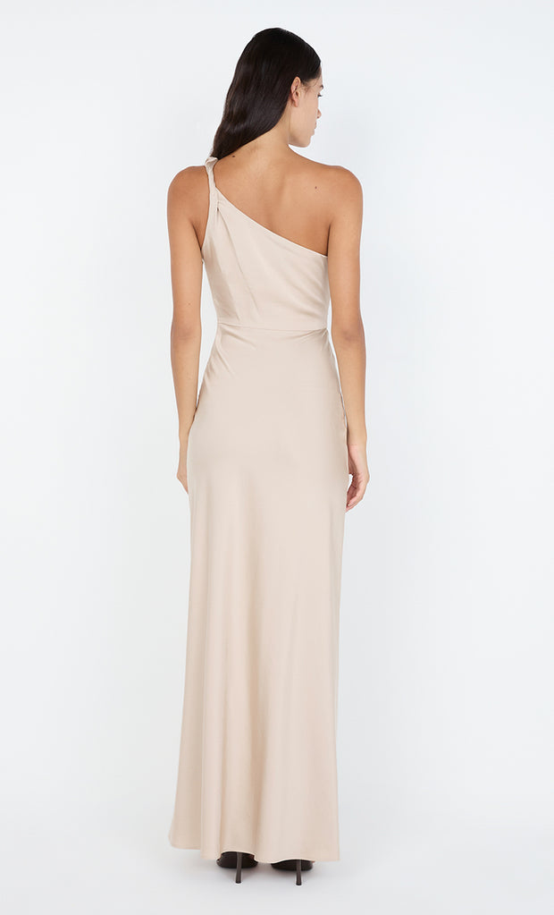 LUNETTA ASYM DRESS - SAND