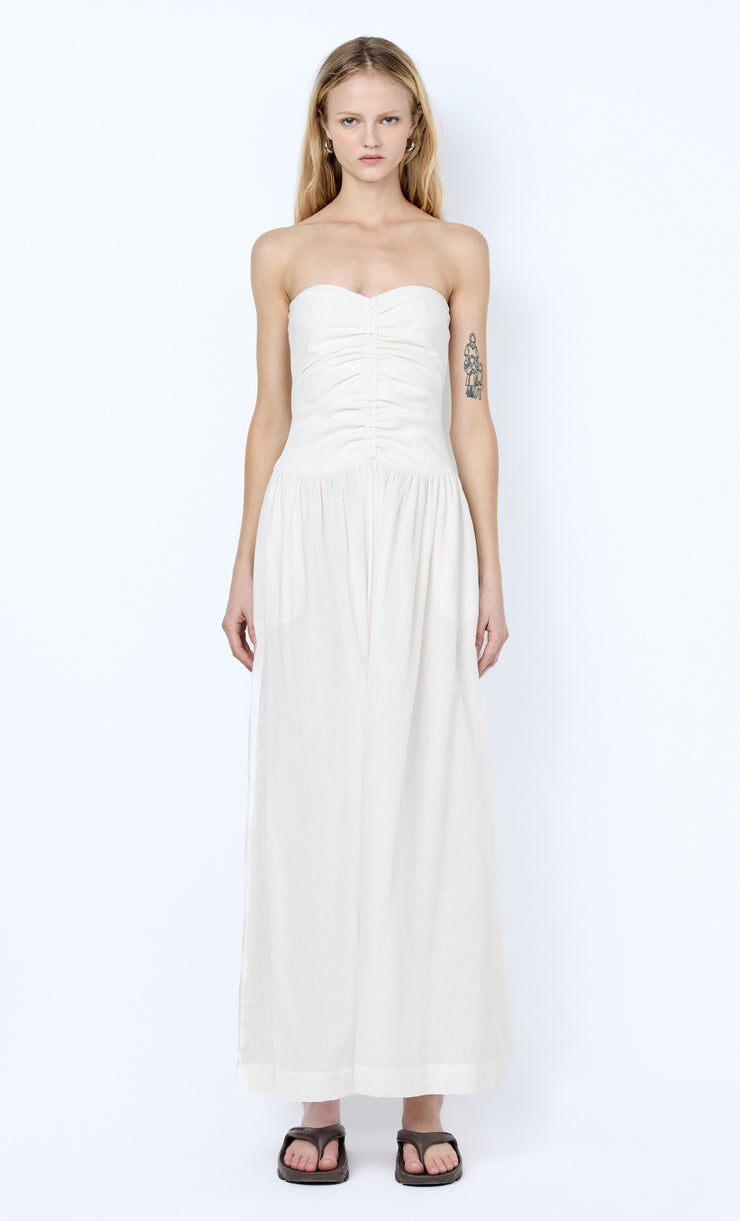 IONE MAXI DRESS - IVORY