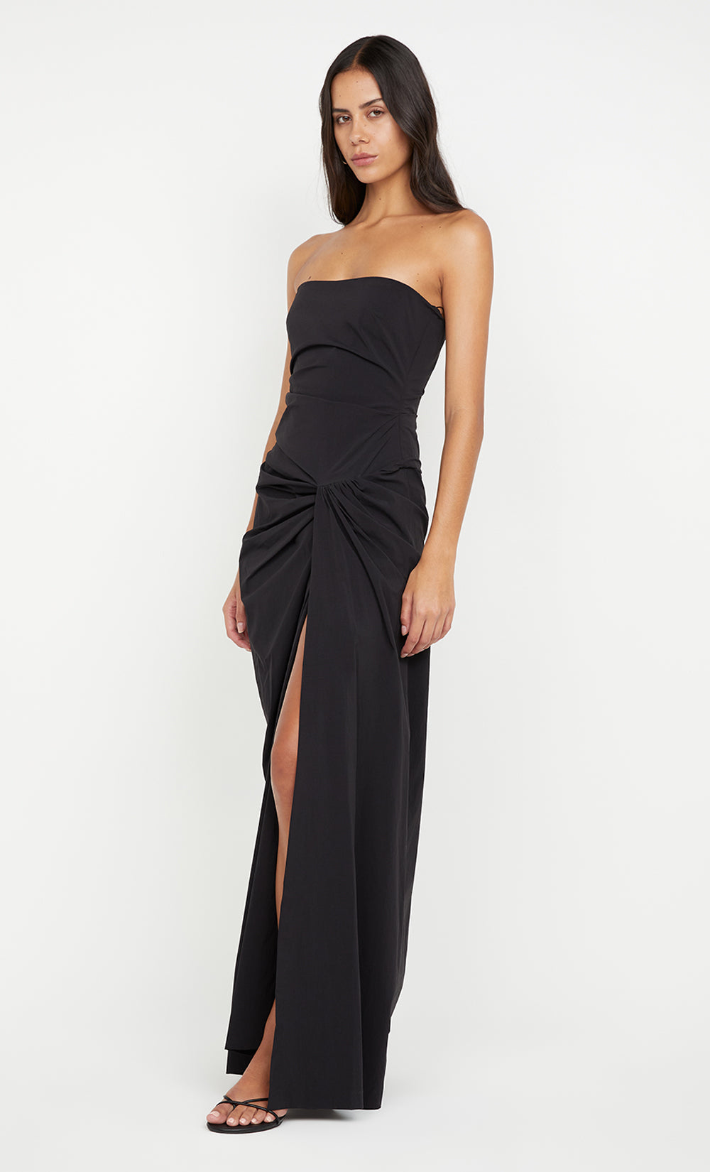 DOMENIC STRAPLESS DRESS - Black 0 DOMENIC STRAPLESS DRESS - Black 0