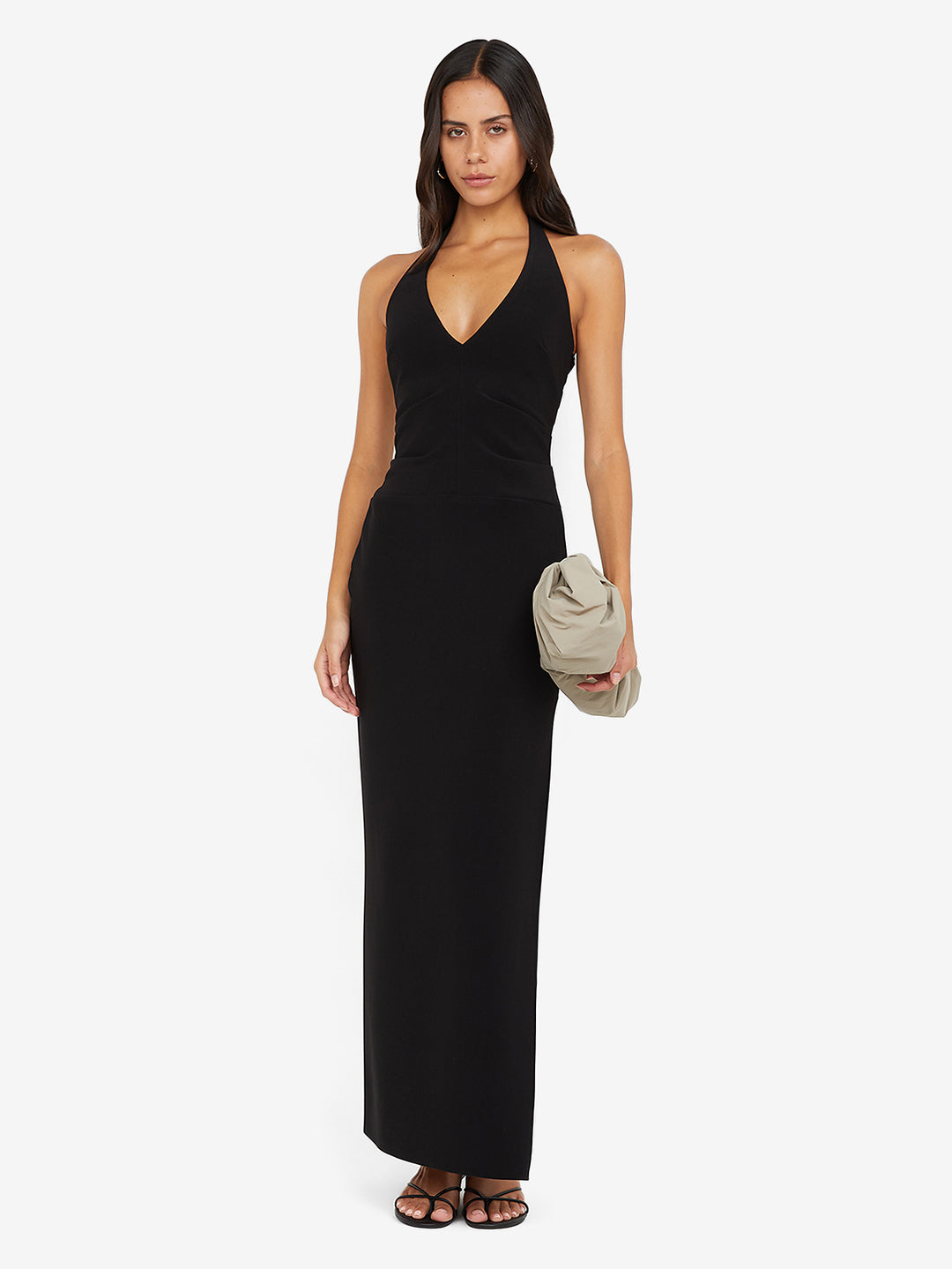 Ariven Halter MAXI Dress - Black - 10 Ariven Halter MAXI Dress - Black - 10