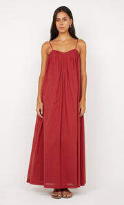 VIVIAN MAXI DRESS - CHERRY