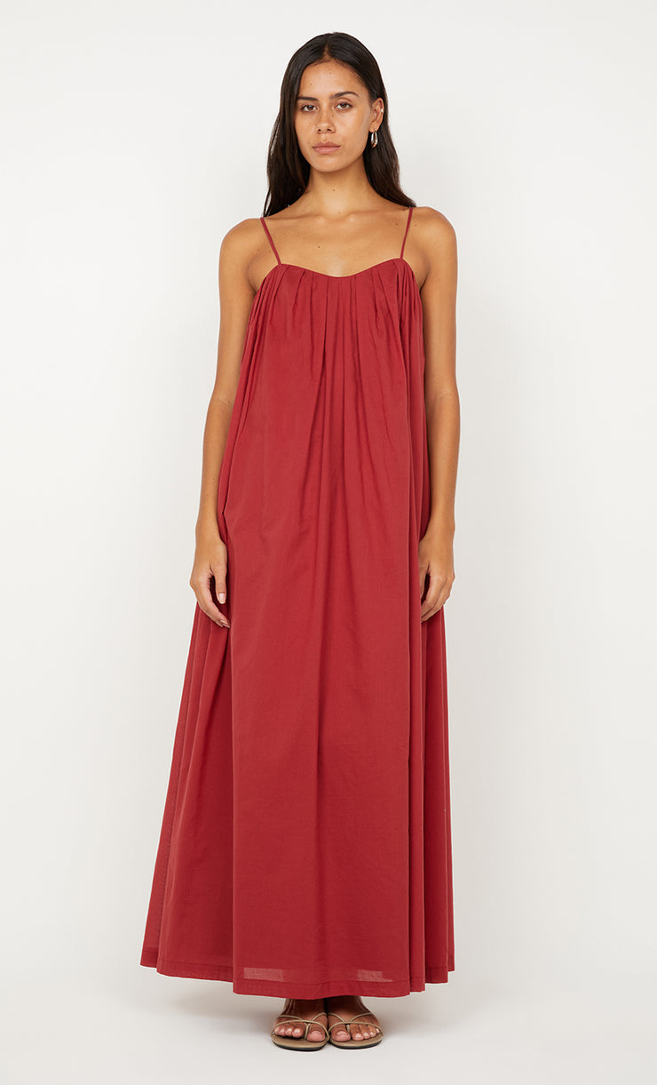 VIVIAN MAXI DRESS - CHERRY