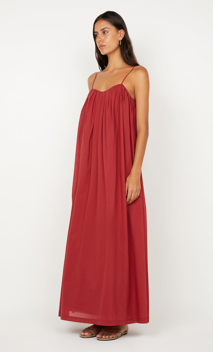 VIVIAN MAXI DRESS - CHERRY
