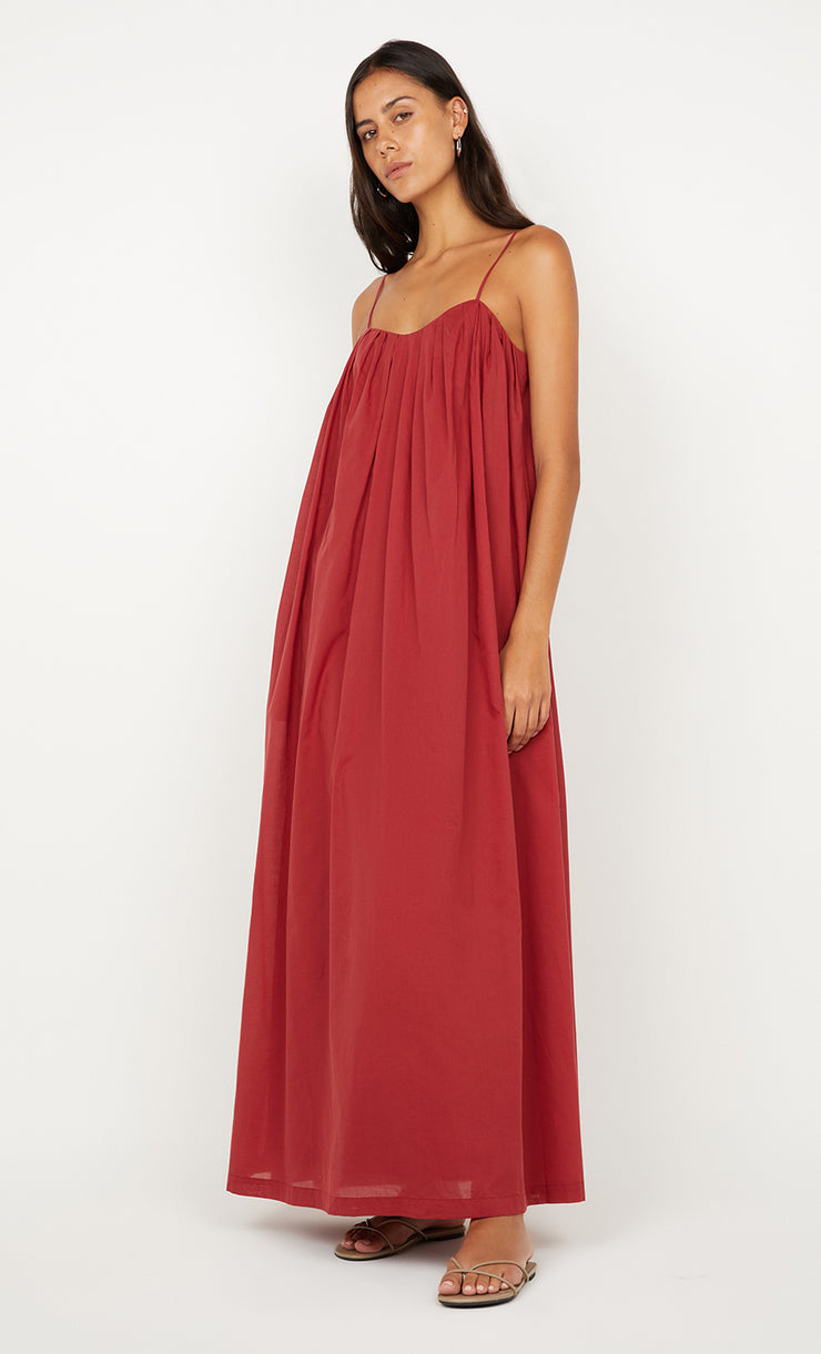 VIVIAN MAXI DRESS - CHERRY