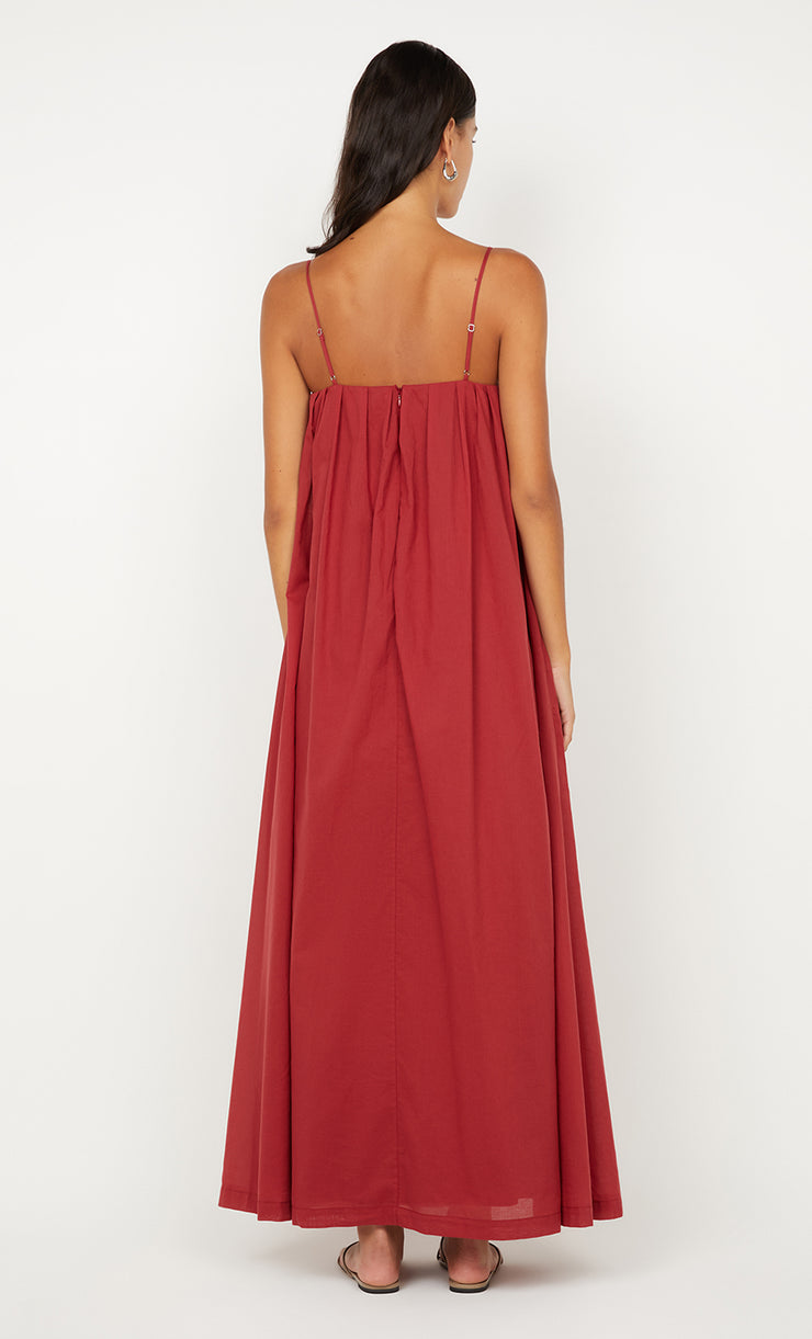 VIVIAN MAXI DRESS - CHERRY