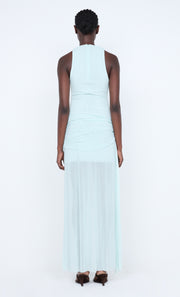 BLAINE DRAPE MAXI DRESS - SPEARMINT