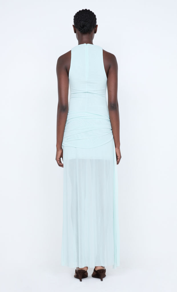 BLAINE DRAPE MAXI DRESS - SPEARMINT