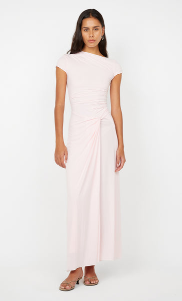 bealls maxi dresses Blaise Yellow Bloom Satin Maxi Dress - US 0