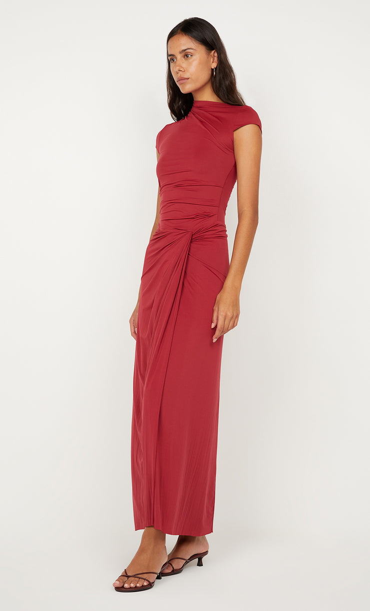 SUSIE MAXI DRESS - CHERRY