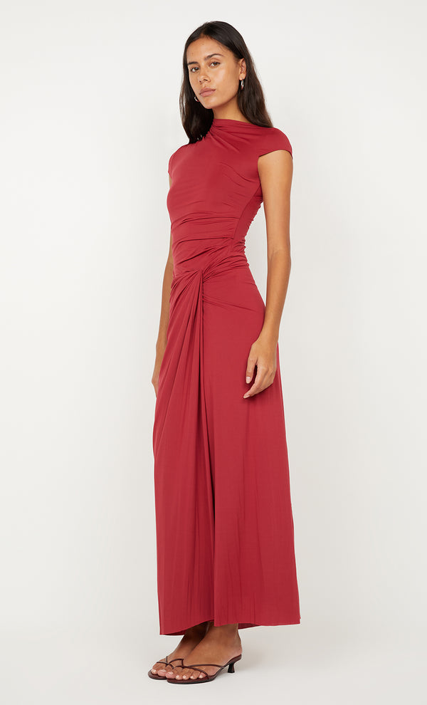 SUSIE MAXI DRESS - CHERRY