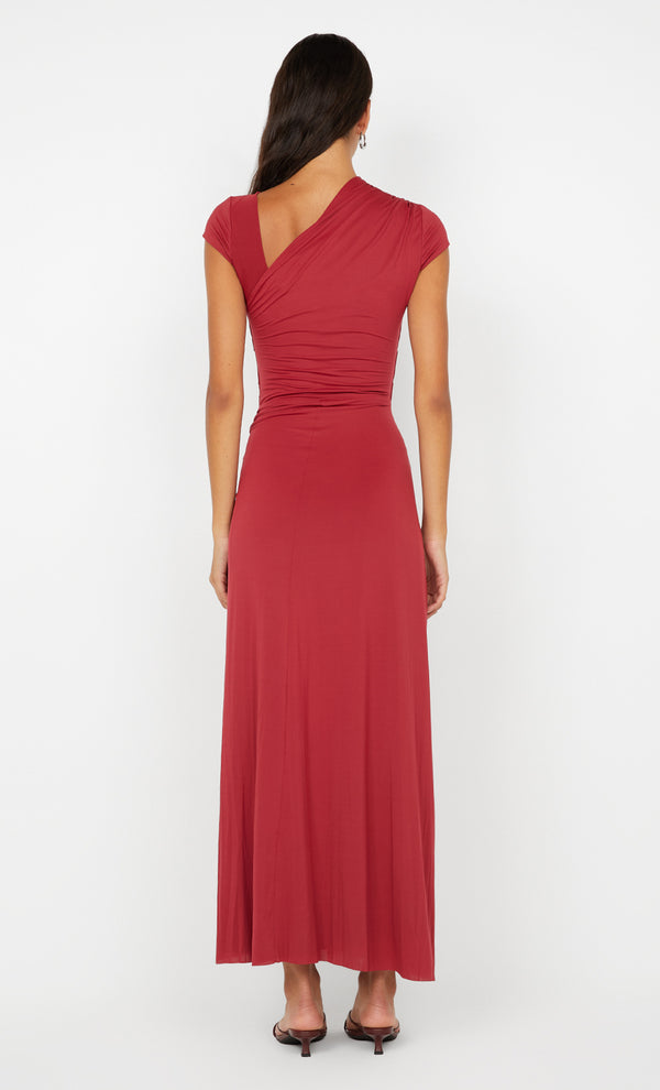 SUSIE MAXI DRESS - CHERRY