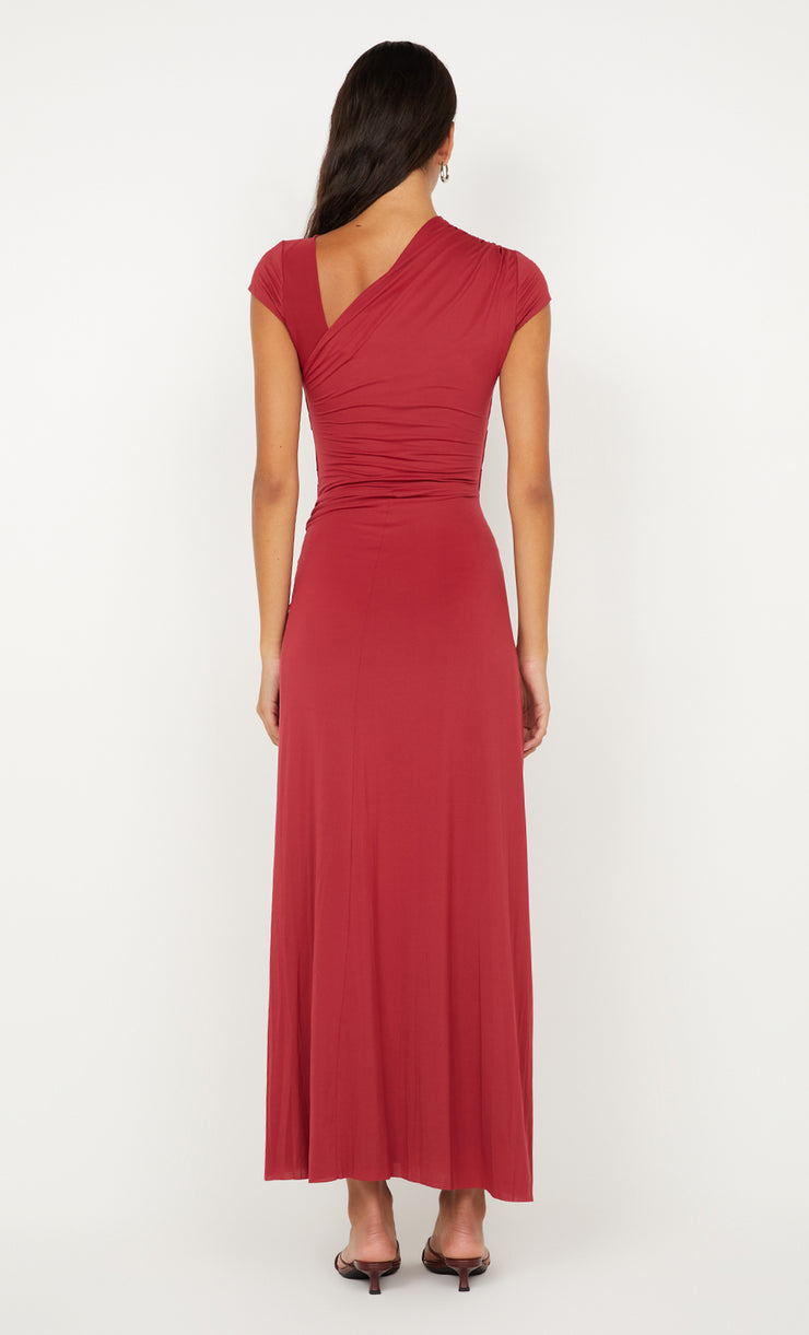 SUSIE MAXI DRESS - CHERRY