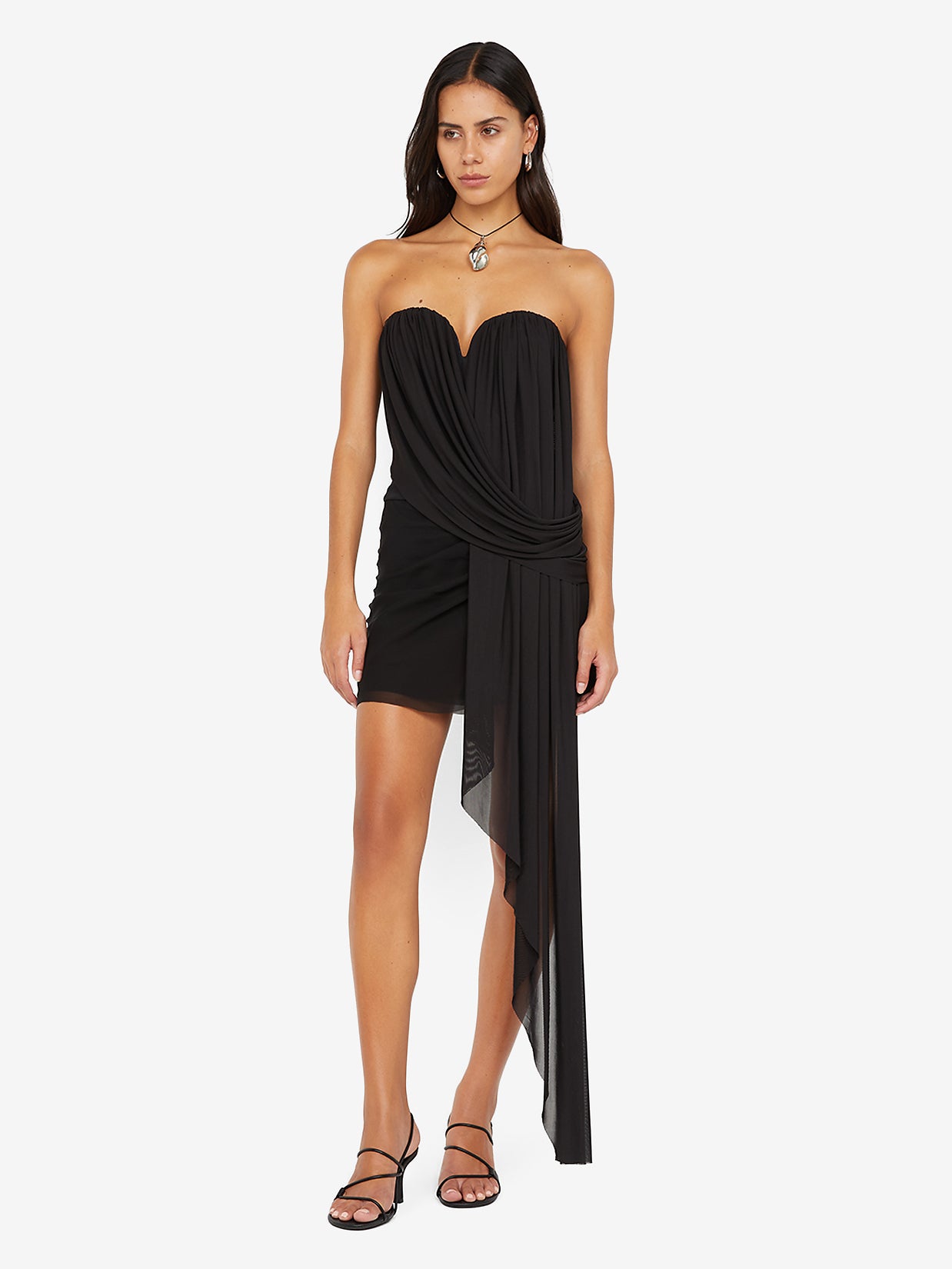 DANKA STRAPLESS MINI DRESS - BLACK – BEC + BRIDGE US