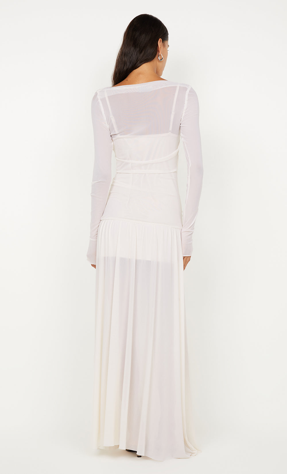 Blaine LONG Sleeve MAXI Dress - Butter Cream - 6 Blaine LONG Sleeve MAXI Dress - Butter Cream - 6