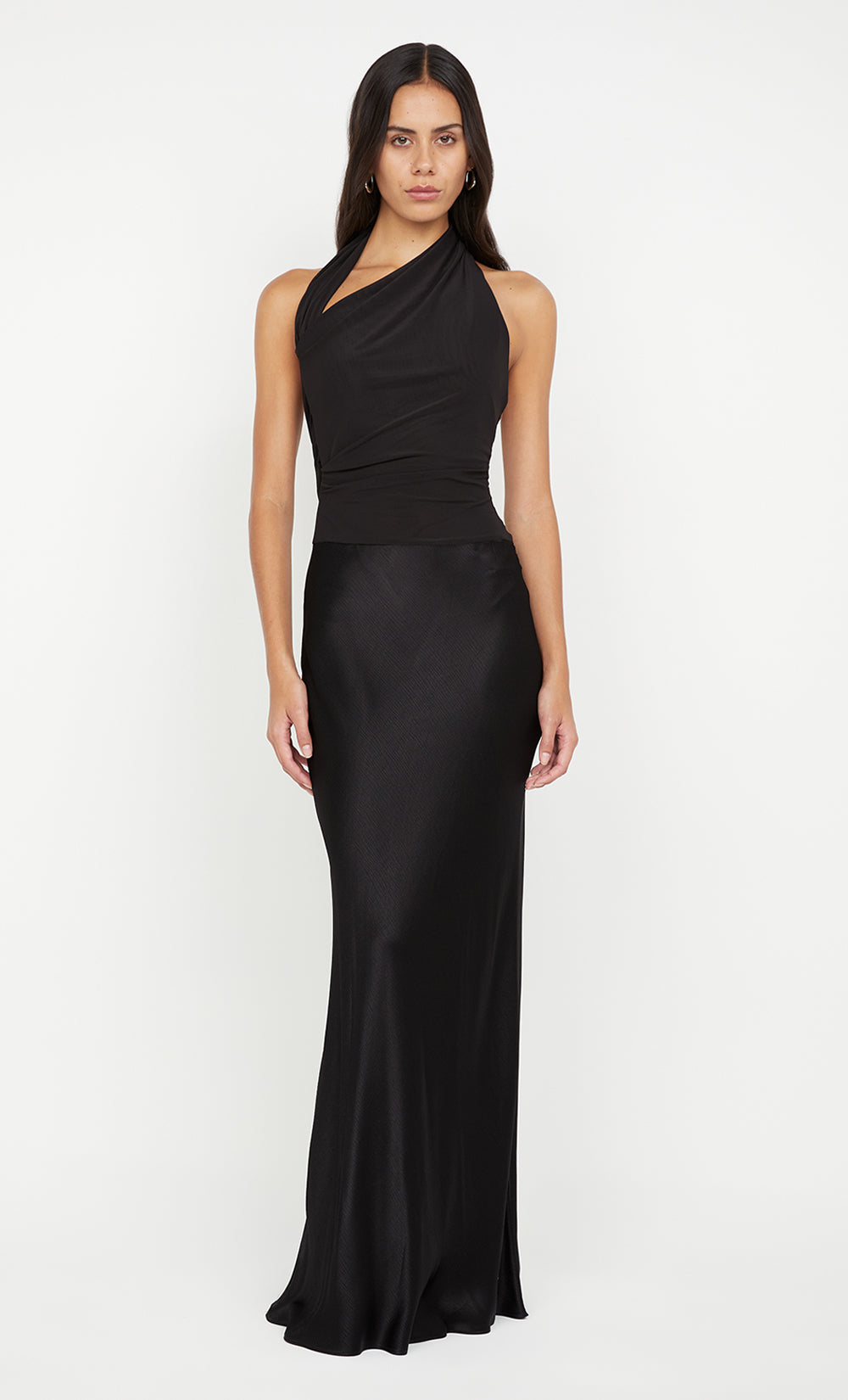 Ida Halter Maxi Dress - Black - 10 Ida Halter Maxi Dress - Black - 10