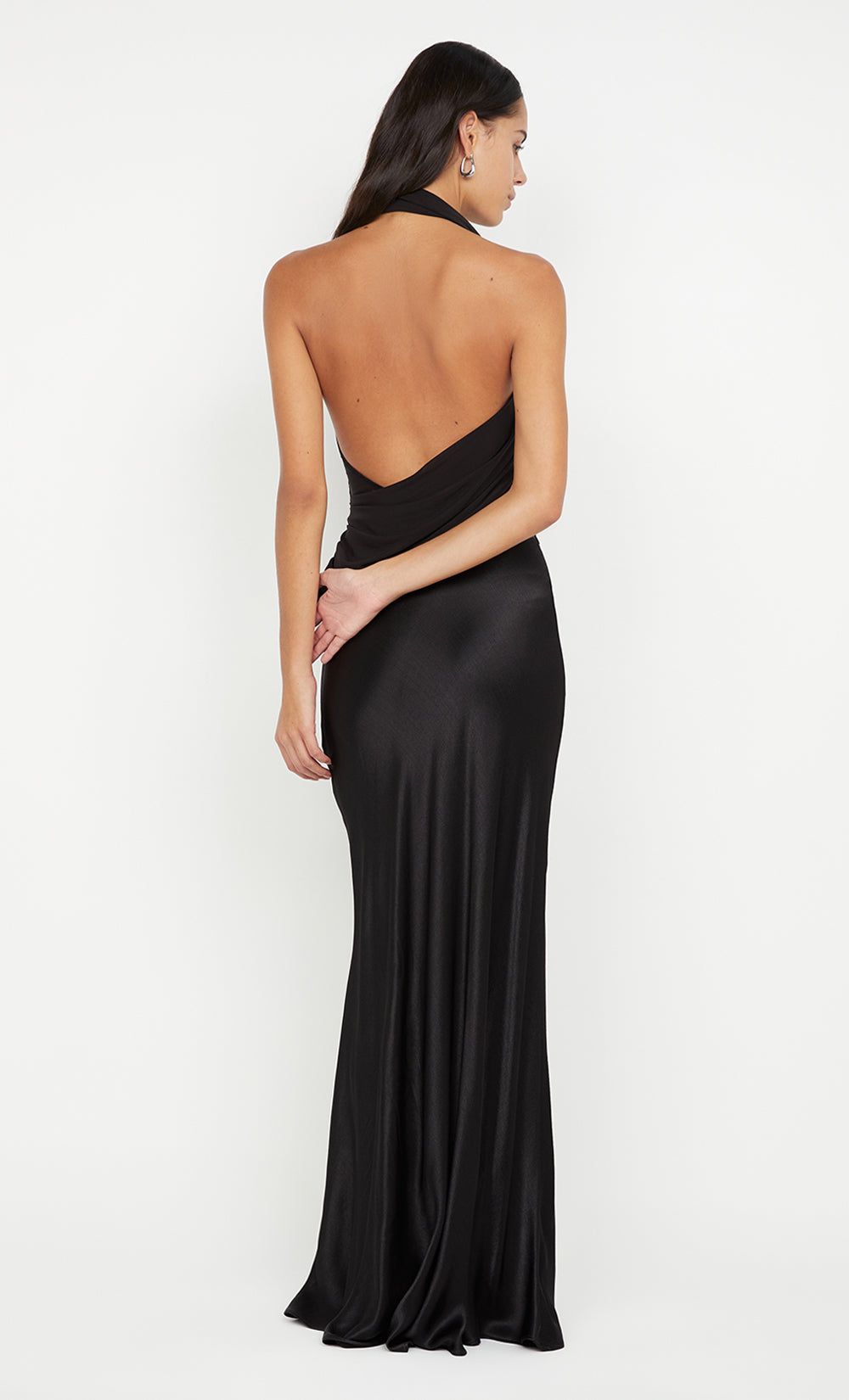 Ida Halter Maxi Dress - Black - 12 Ida Halter Maxi Dress - Black - 12