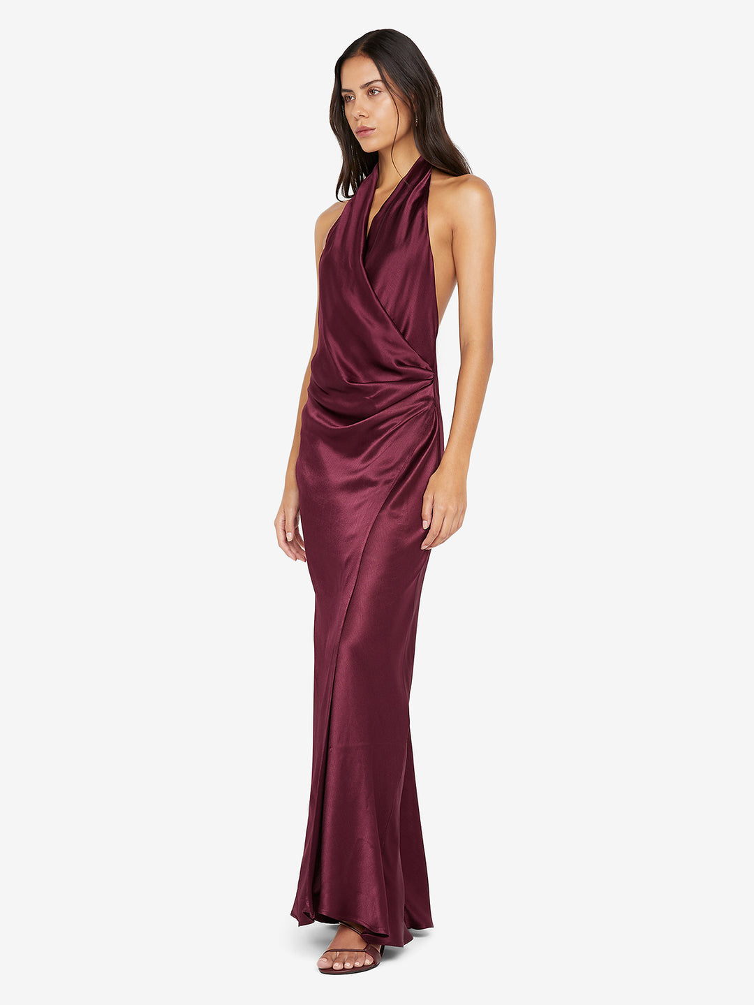 Elisia WRAP MAXI Dress - PLUM - 8 Elisia WRAP MAXI Dress - PLUM - 8