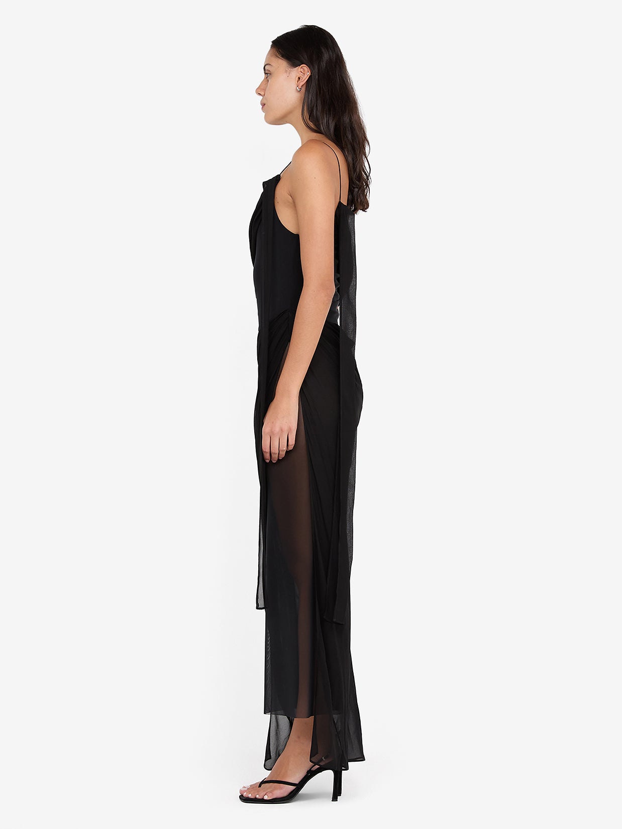 DANKA ASYM MAXI DRESS - BLACK – BEC + BRIDGE US