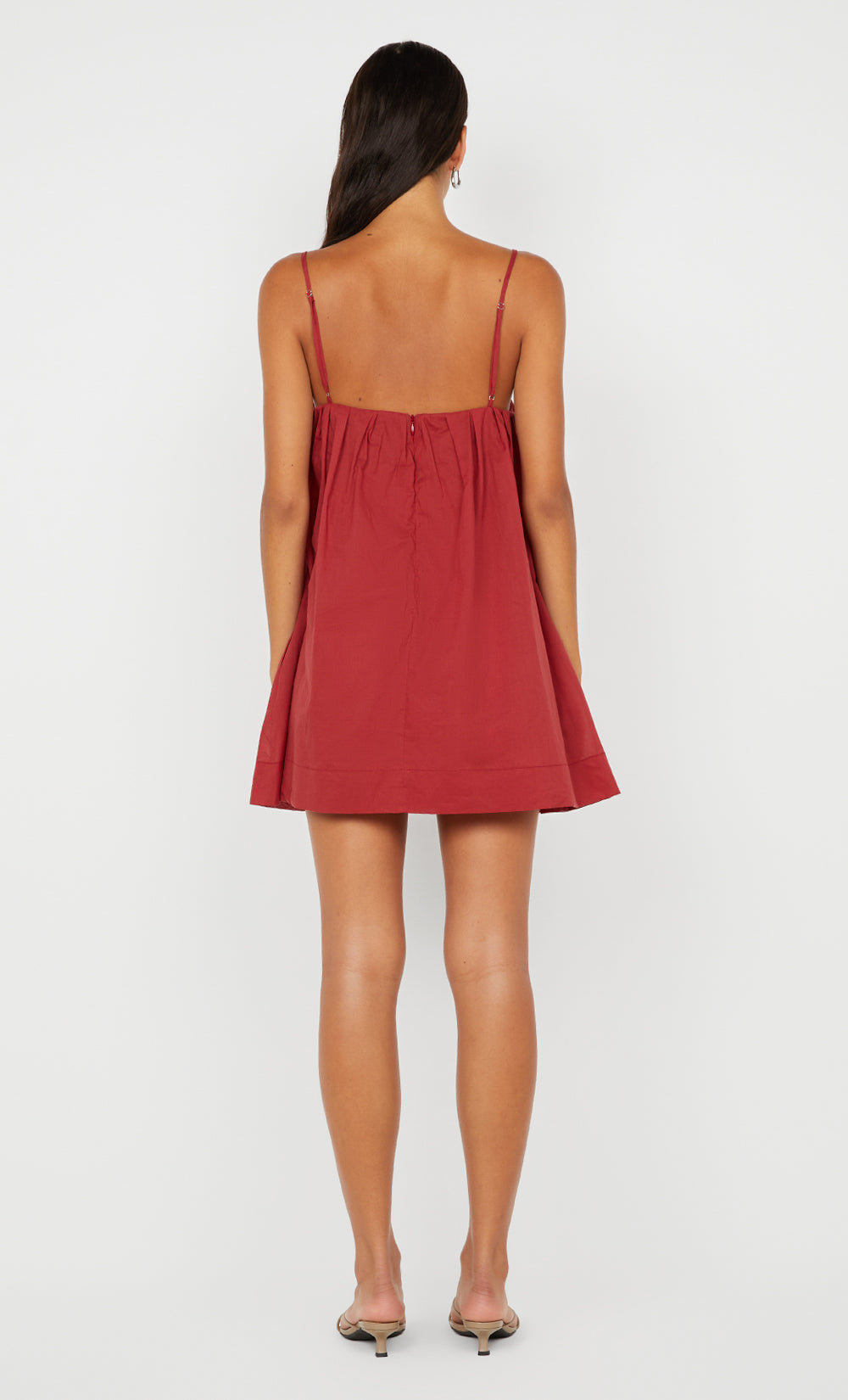 VIVIAN MINI DRESS - CHERRY