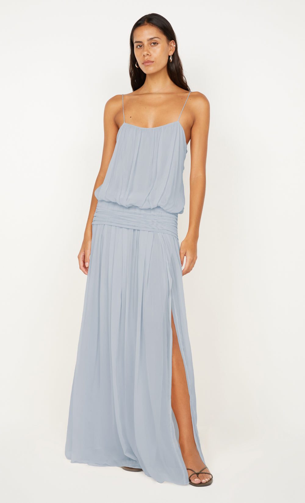 Camille Blouson Dress - Cloud BLUE - 12 Camille Blouson Dress - Cloud BLUE - 12