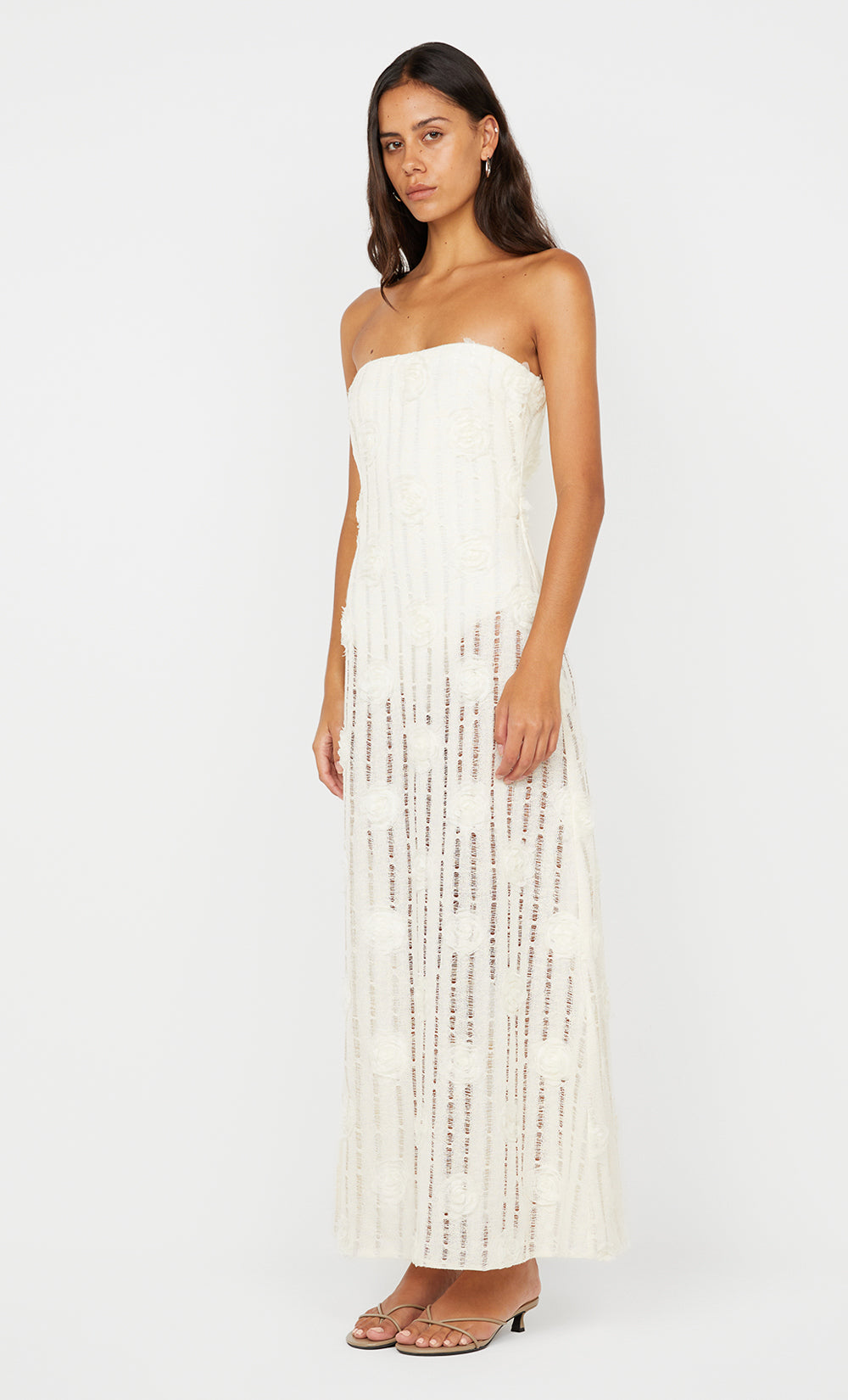 Amelie Strapless Dress - Ivory - 10 Amelie Strapless Dress - Ivory - 10