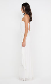 SONEVA STRAPLESS MAXI DRESS - IVORY