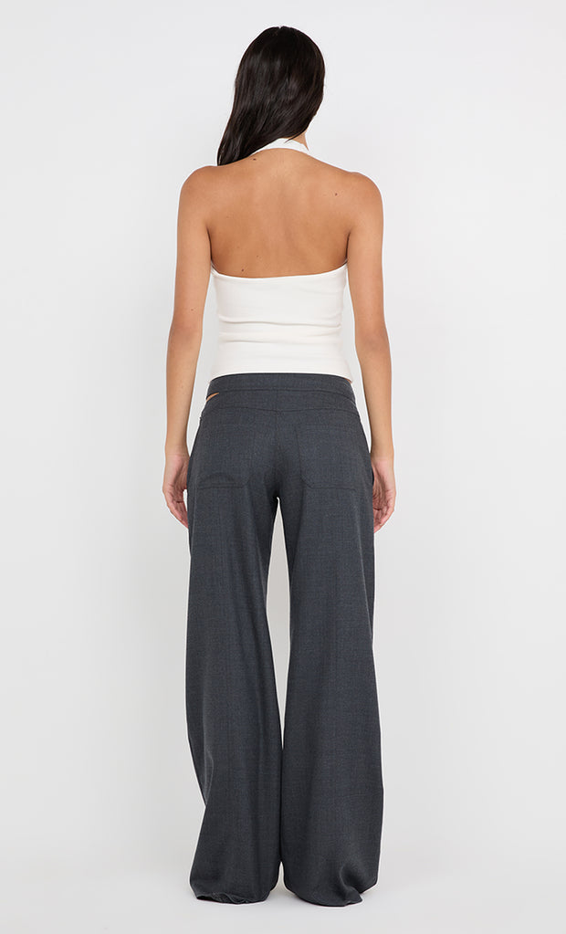 IONE HALTER TOP - IVORY