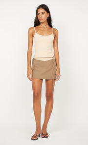 FINN MINI SKIRT  - OLIVE