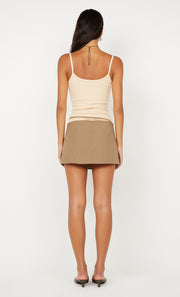 FINN MINI SKIRT  - OLIVE