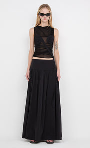DANTE MAXI SKIRT - BLACK