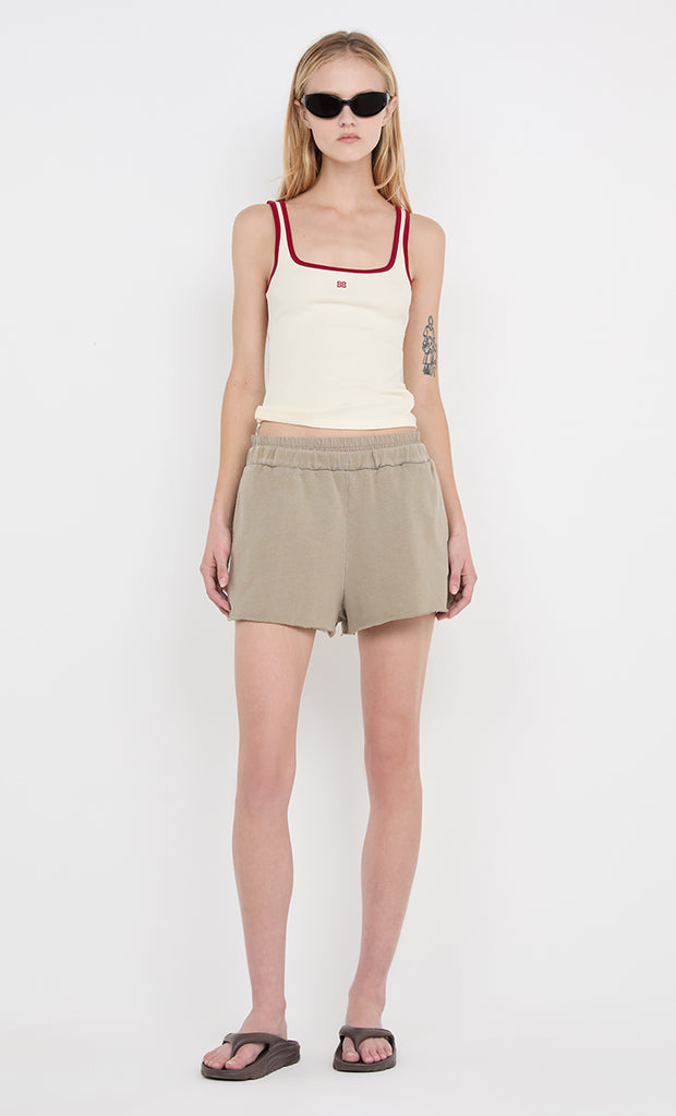 JORJA SHORT - TAUPEE