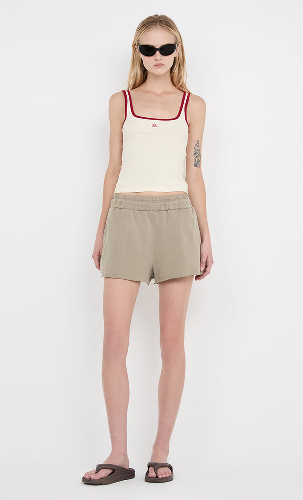 JORJA SHORT - TAUPEE