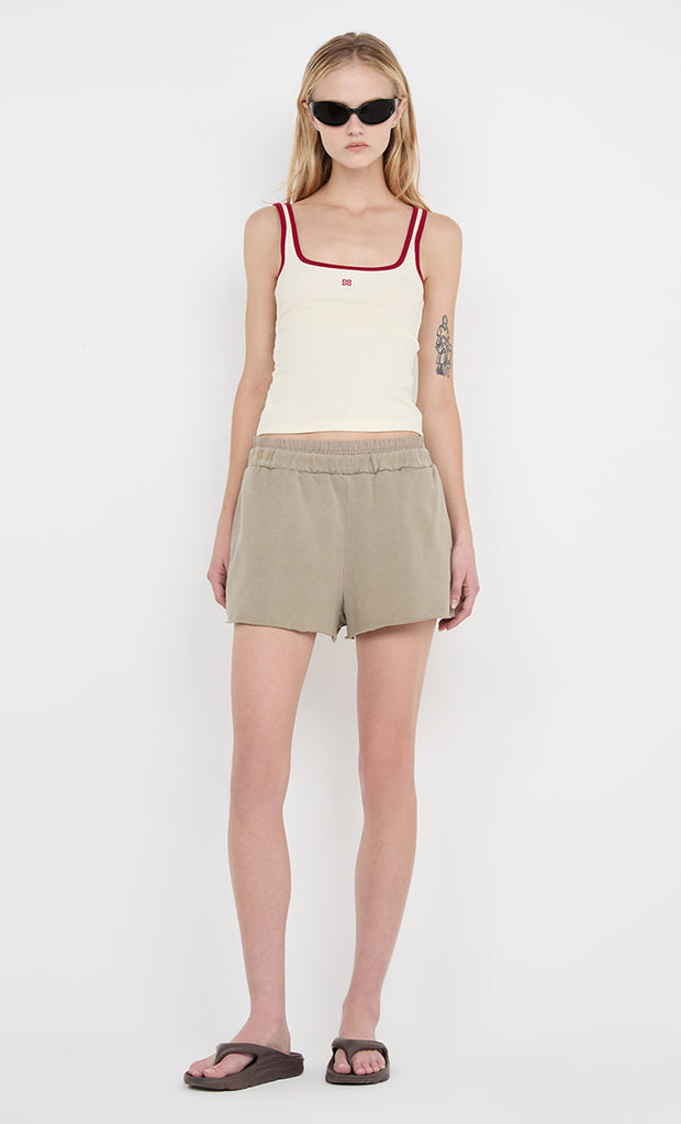 JORJA SHORT - TAUPEE