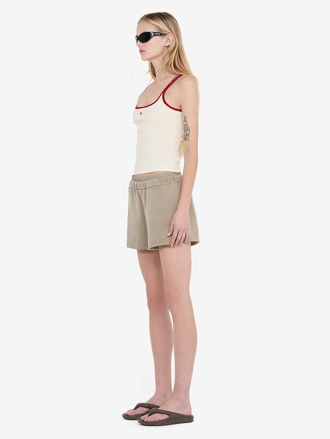 JORJA SHORT - TAUPEE