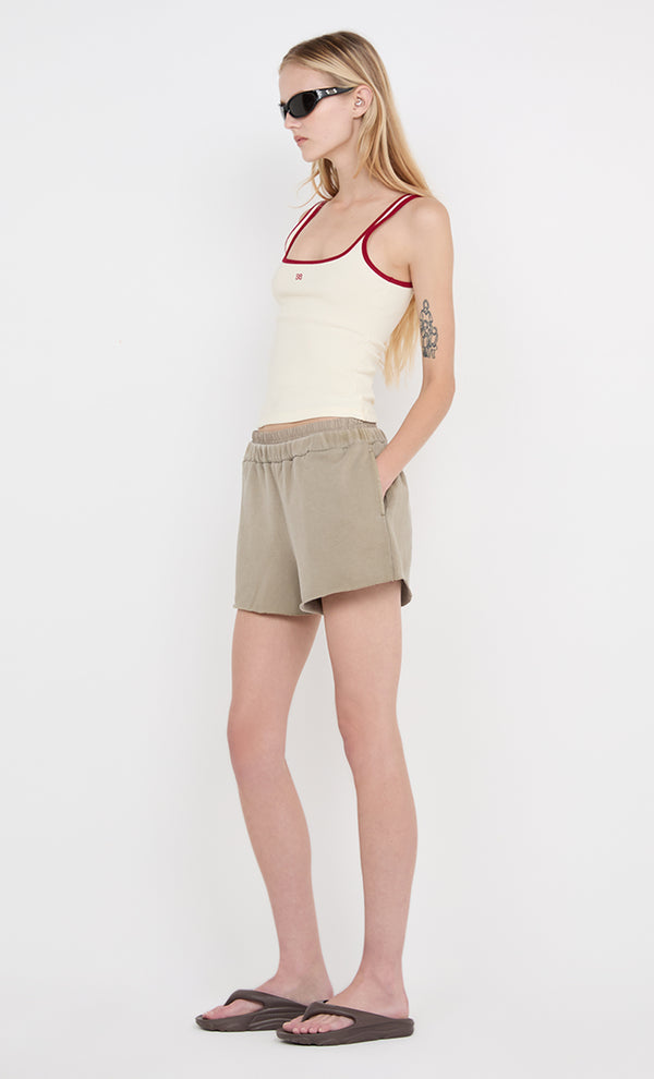 JORJA SHORT - TAUPEE