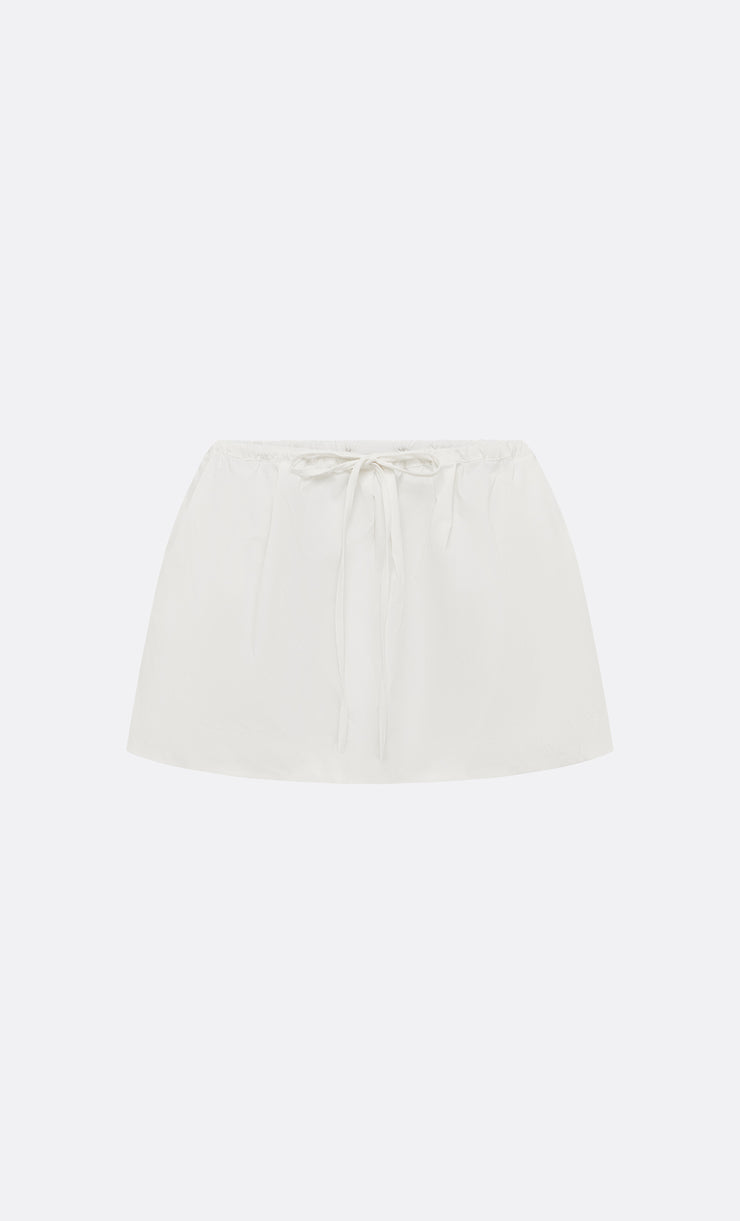 DANTE MINI SKIRT - IVORY