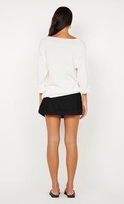 DANTE MINI SKIRT - BLACK