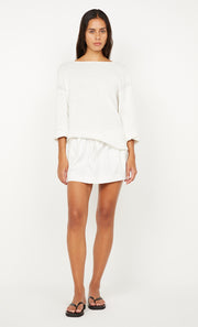 DANTE MINI SKIRT - IVORY