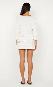 DANTE MINI SKIRT - IVORY