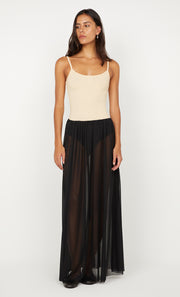 CAMILLE MAXI SKIRT - BLACK