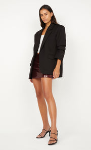 CELESTIA MINI SKIRT - PLUM