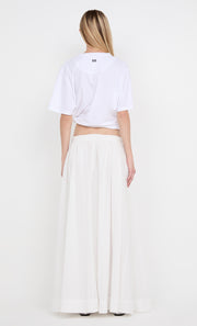 LYNNA MAXI SKIRT - WHITE