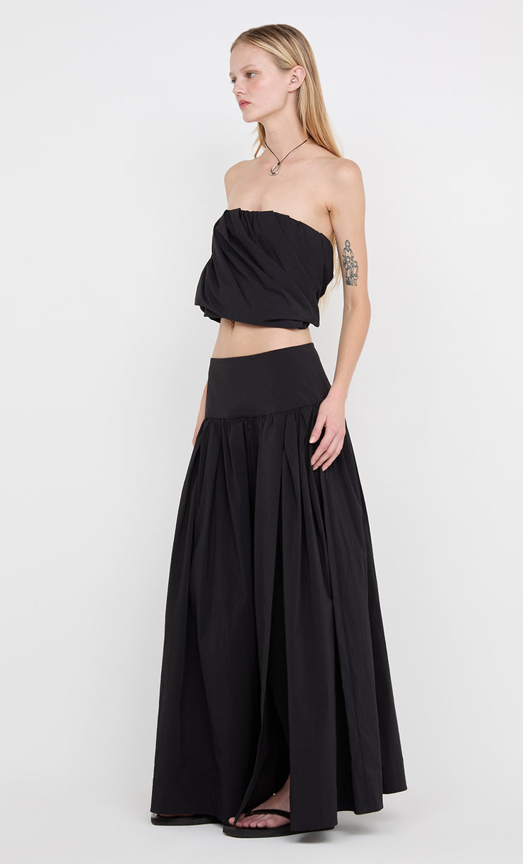 DANTE MAXI SKIRT - BLACK