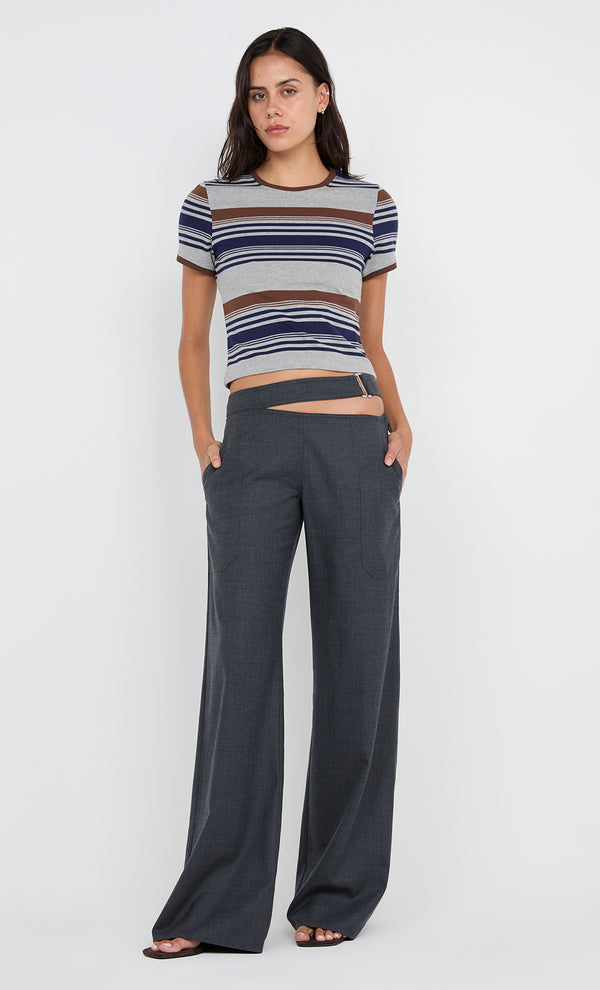 TOMMI TAILORED PANT - CHARCOAL