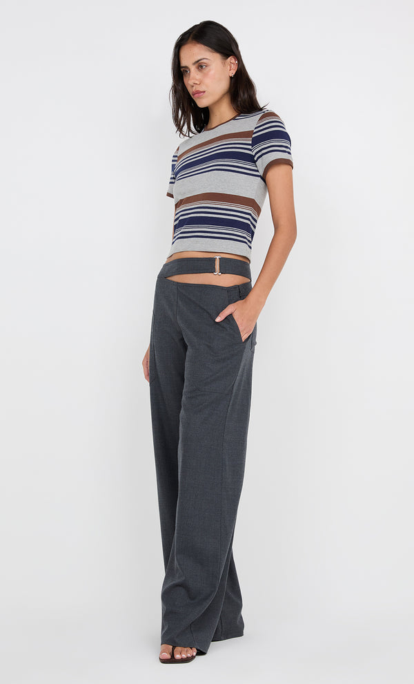 TOMMI TAILORED PANT - CHARCOAL