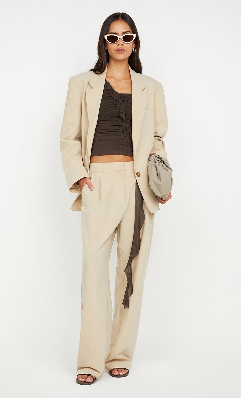 MAXWELL BLAZER  - SAND