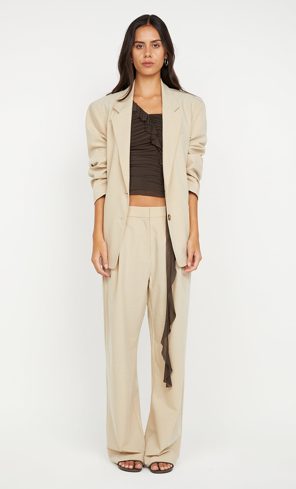 MAXWELL BLAZER  - SAND