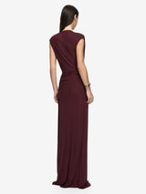 ODEA MAXI DRESS - PLUM