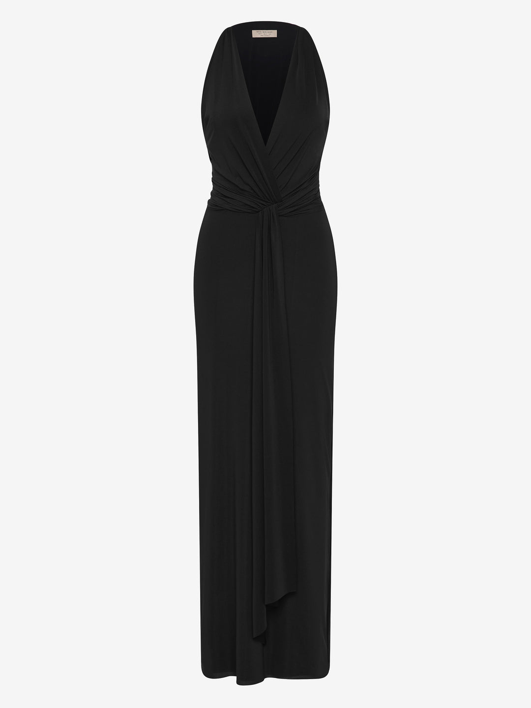THALIA V MAXI DRESS - BLACK