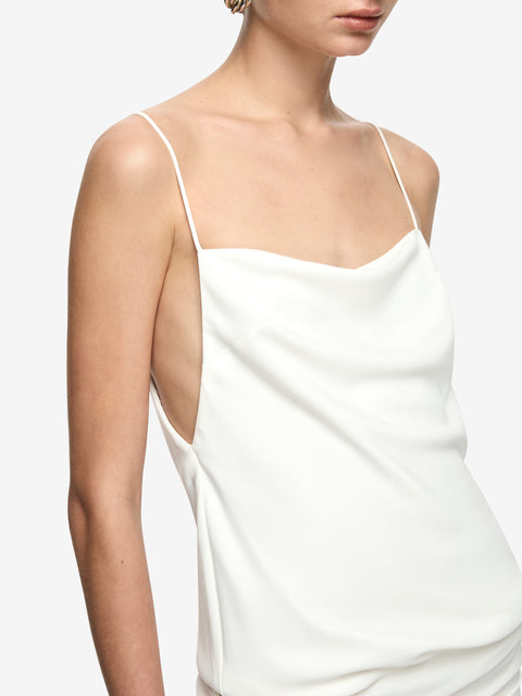 NERINA BLOUSON MAXI DRESS - IVORY